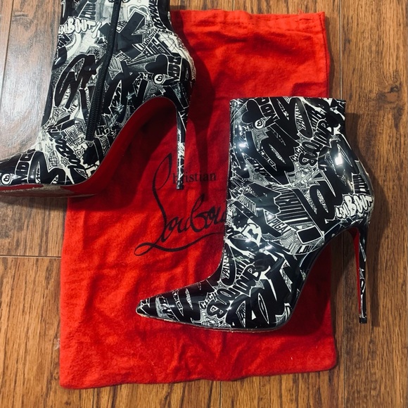 Louboutin Graffiti Booties - Picture 1 of 3